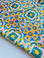 Majolica Pattern Portugal Pattern Fabric - Whotex Online Fabric Store