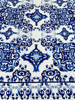 Majolica Pattern Upholstery Fabric, Digital print Fabric, outdoor runner curtain pillow bags Fabric - Whotex Online Fabric Store