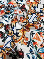MajolicaPattern Fabric Fabric, - Whotex Online Fabric Store