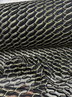 Mesh Fabric, Black Lace Fabric , Zigzag Style Fabric - Whotex Online Fabric Store