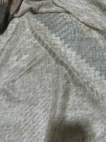 Mesh Fabric, Gray Zigzag Knit Jersey Fabric, GreenGlittery - Whotex Online Fabric Store