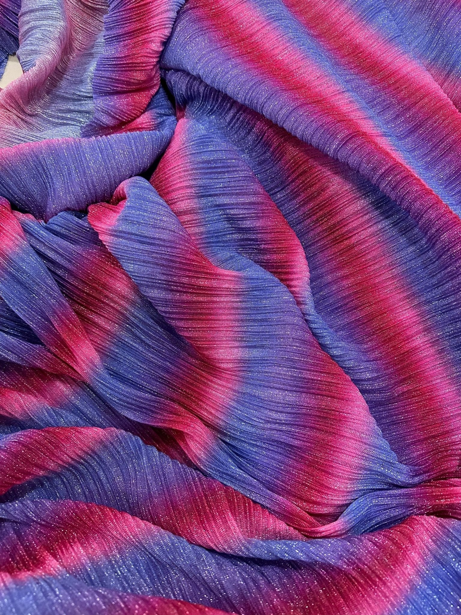 Mesh Fabric, Pleated Power Mesh Fabric, 4 - way Stretch lurex Spandex Fabric, Shimmer Knit Fabric - Whotex Online Fabric Store