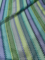 Mesh Fabric, Striped Knit Green Tones Fabric - Whotex Online Fabric Store