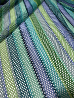 Mesh Fabric, Striped Knit Green Tones Fabric - Whotex Online Fabric Store