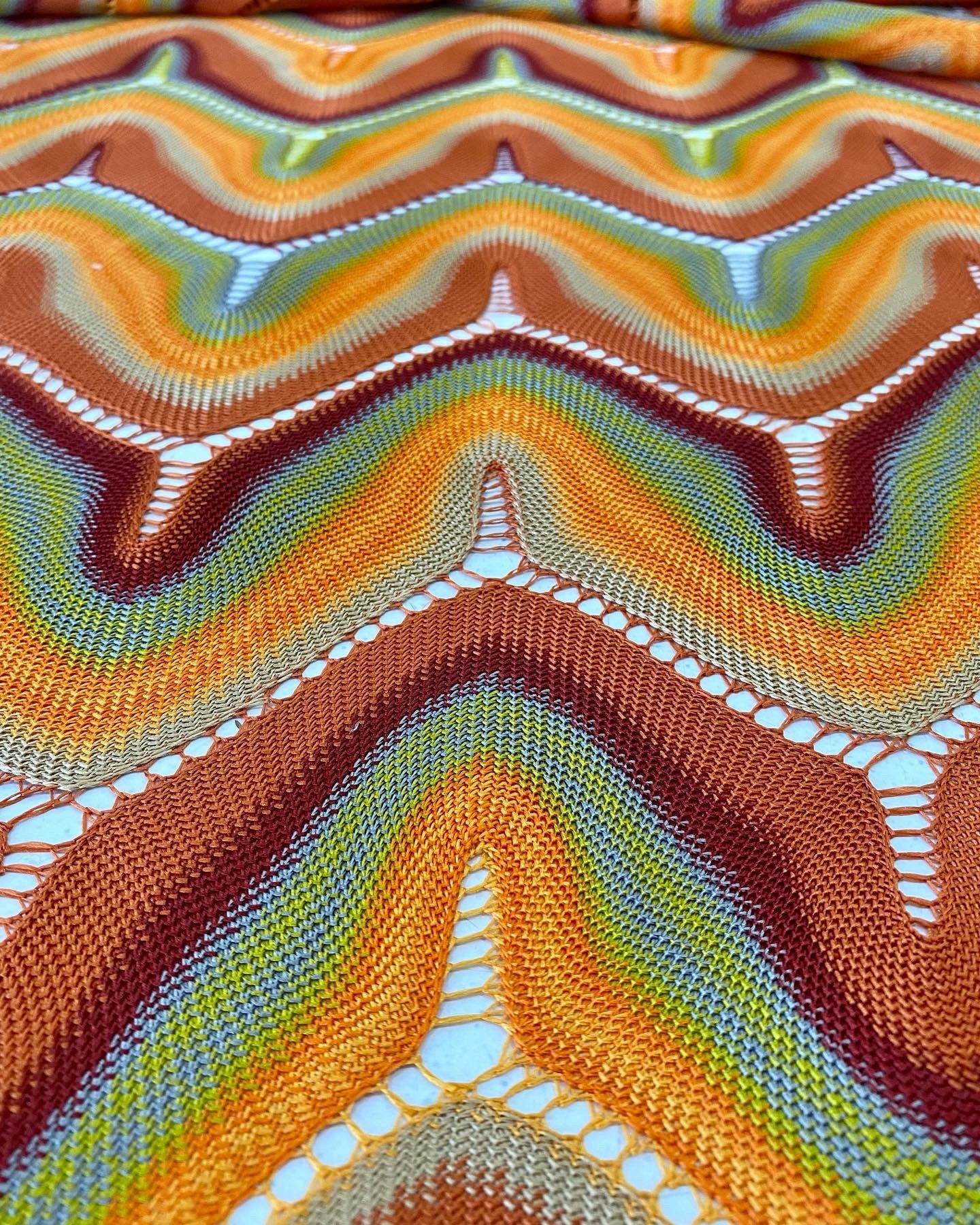 Mesh Fabric, Zigzag Knit Jersey Fabric, luxury Fabric, Widht: 150 cm - Whotex Online Fabric Store