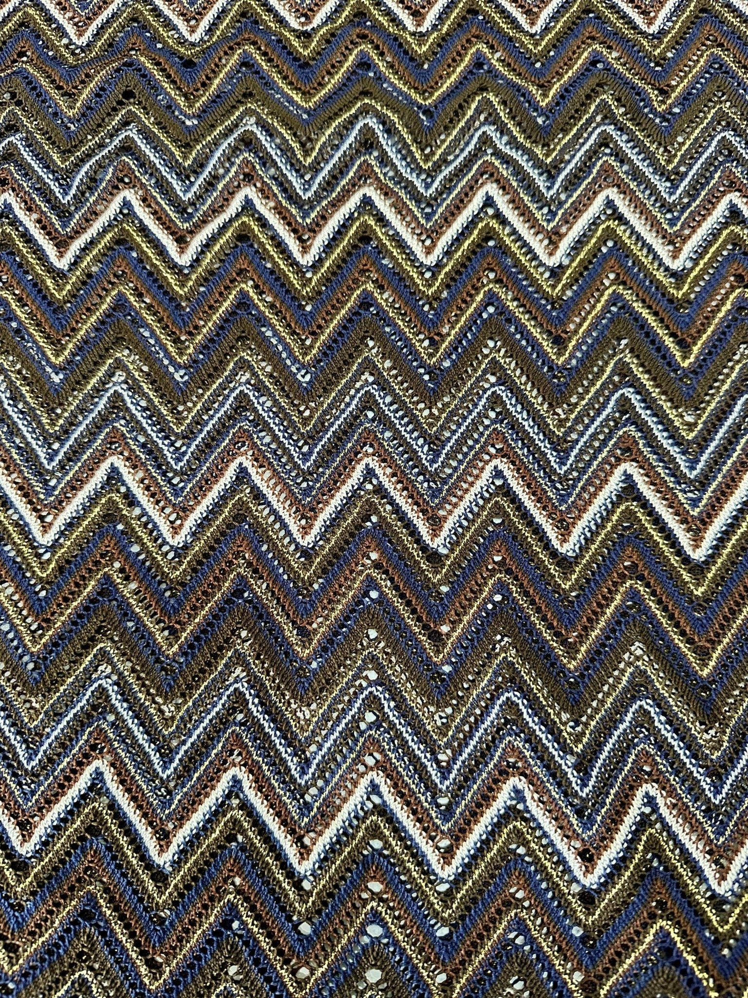 Mesh Fabric, Zigzag Knited fabric, Shimmer Elastic jersey - Whotex Online Fabric Store