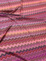 Mesh Fabric, Zigzag PatternFabric, 4 - Way Stretch Fabric - Whotex Online Fabric Store