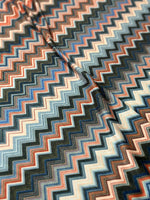 Mesh Fabric, Zigzag PatternFabric, 4 - Way Stretch Fabric - Whotex Online Fabric Store