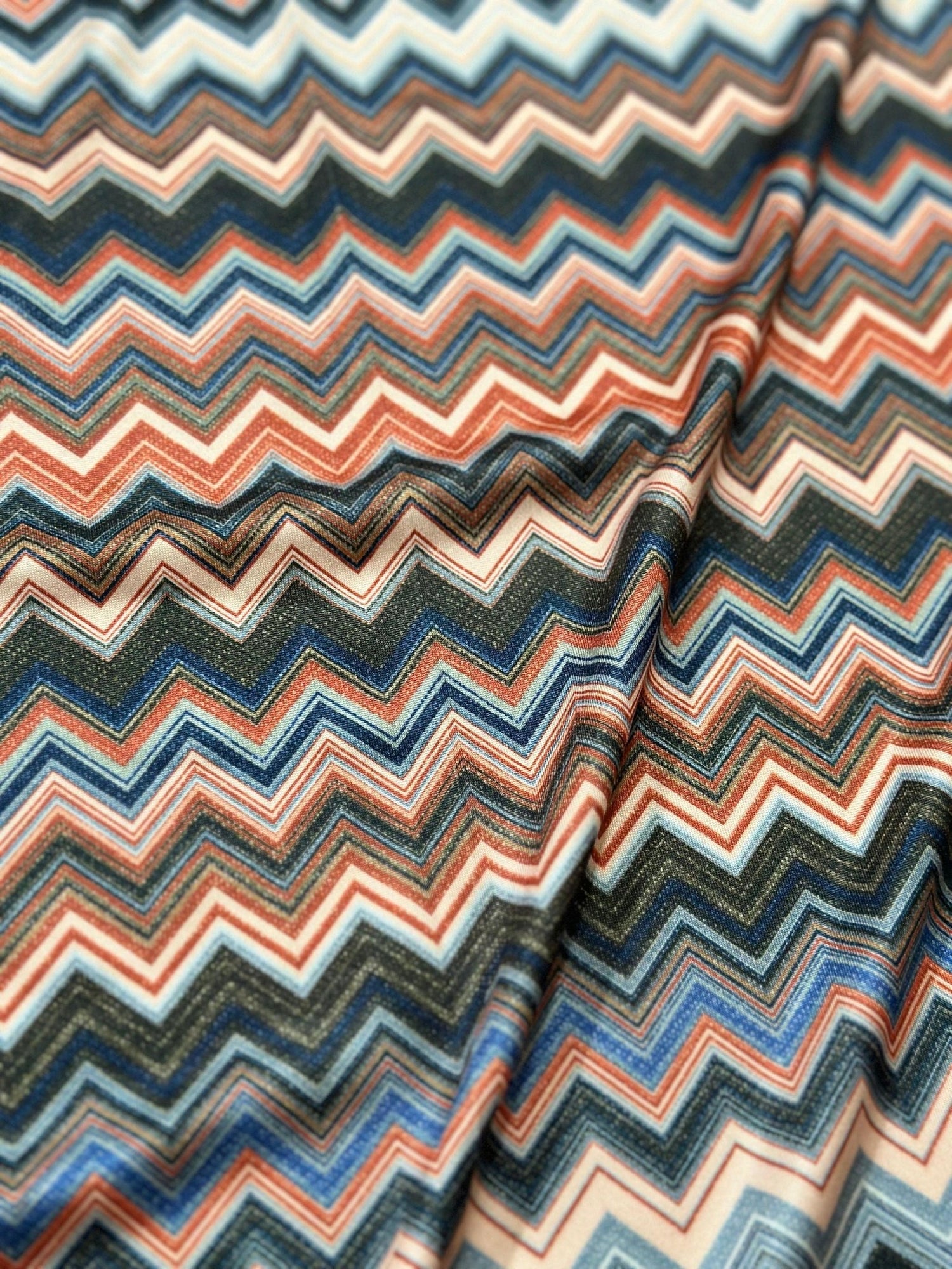 Mesh Fabric, Zigzag PatternFabric, 4 - Way Stretch Fabric - Whotex Online Fabric Store