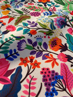 Mexican Flowers Pattern Fabric, Digital Print Fabric By The Yard - Whotex Online Fabric Store