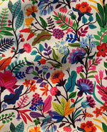 Mexican Flowers Pattern Fabric, Digital Print Fabric By The Yard - Whotex Online Fabric Store