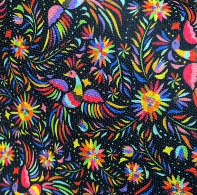 Mexican Otomi Pattern Upholstery Fabric, Digital print Fabric, outdoor runner curtain pillow bags Fabric - Whotex Online Fabric Store