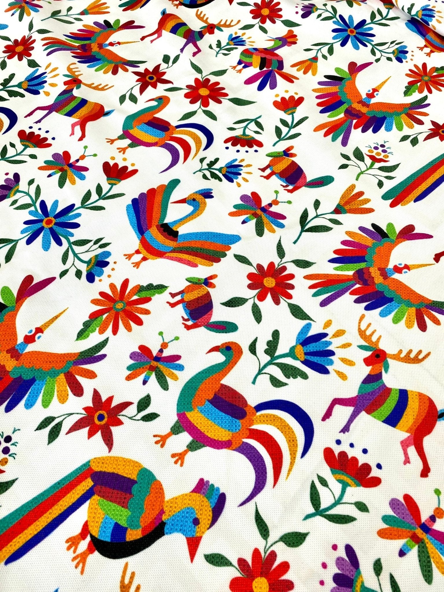 Mexican Otomi PatternUpholstery Fabric, Digital print fabric, outdoor runner curtain pillow bags fabric - Whotex