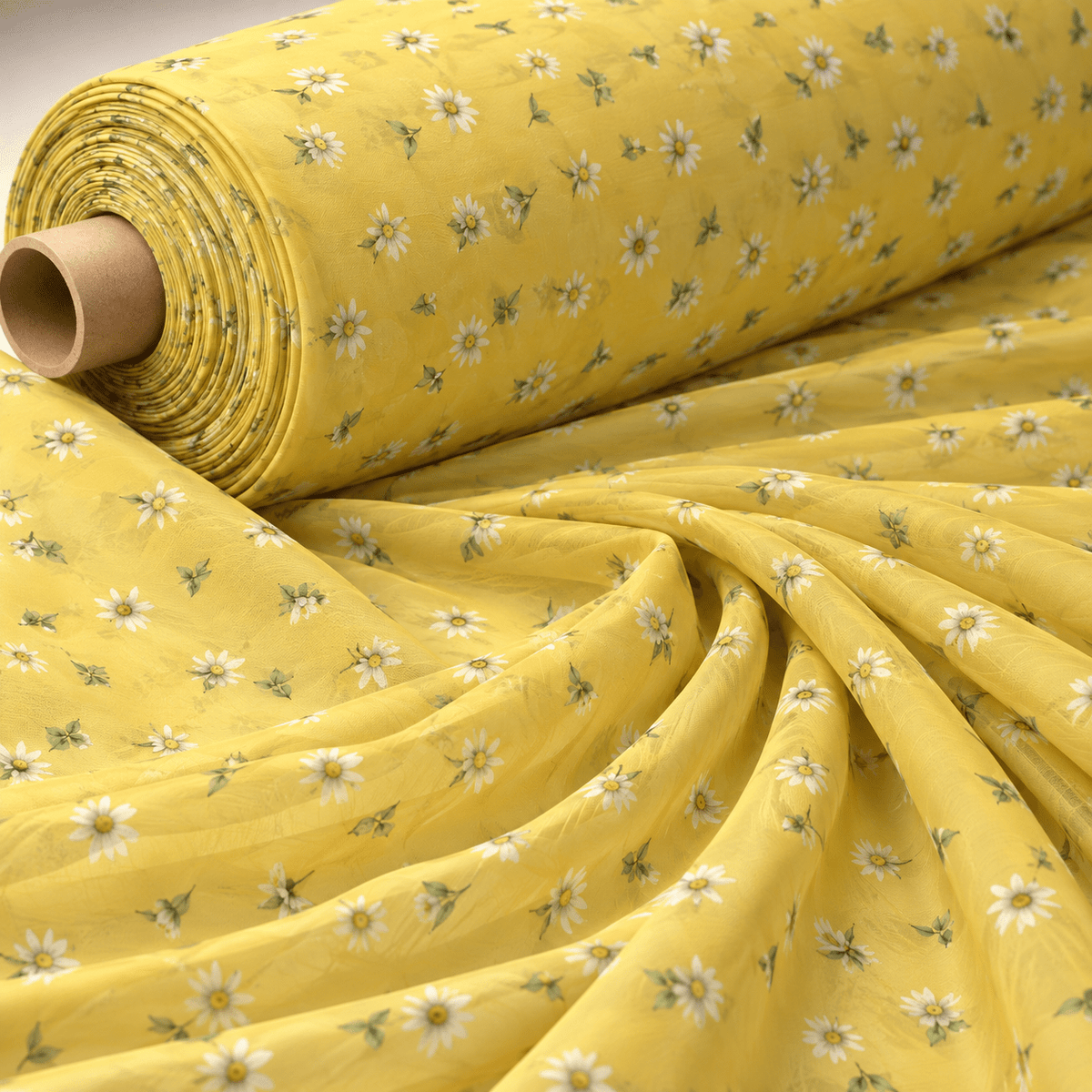 Mini Floral Chiffon Fabric by the Metre - Whotex Fabrics London