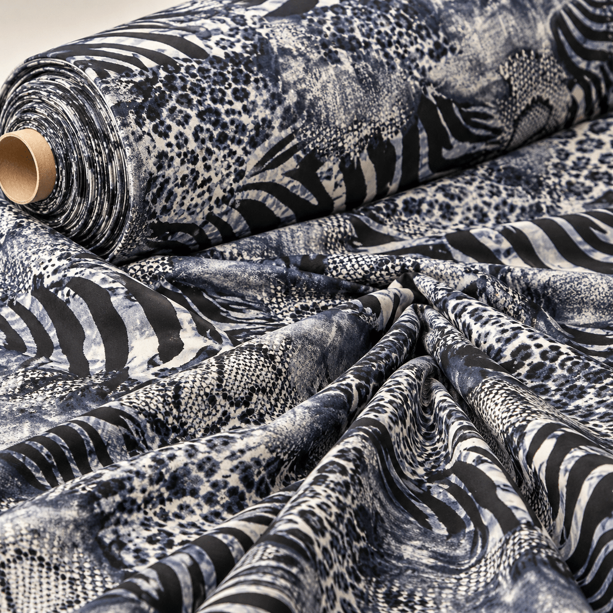 Mixed Animal Print Fabric by the Metre - Whotex Fabrics London
