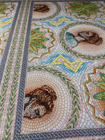 Mosaic Lurex Fabric by the Metre - Whotex Fabrics London