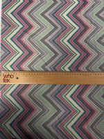 Multicolor Chevron Zigzag Fabric - Whotex Online Fabric Store