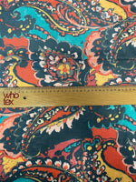 Multicolor Paisley Print Fabric - Whotex Online Fabric Store