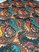 Multicolor Paisley Print Fabric - Whotex Online Fabric Store
