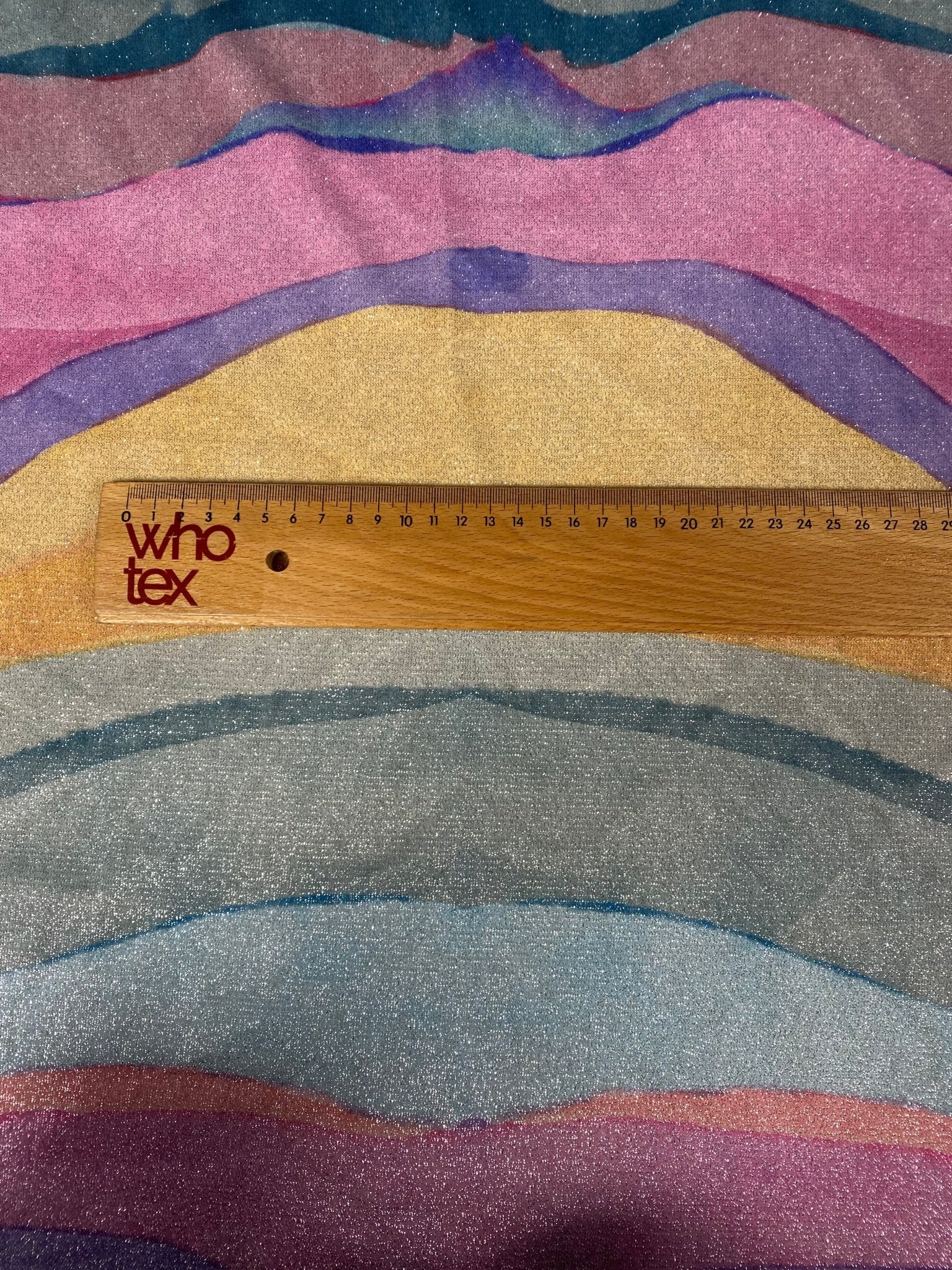 Multicolor Shimmer Lurex Fabric with Glitter and 2 - Way Stretch - Whotex Online Fabric Store