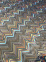Multicolor Zigzag Patterned Fabric - Whotex Online Fabric Store