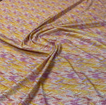 Multicolour Zigzag Lurex Shimmer Fabric by the Metre - Whotex Fabrics London