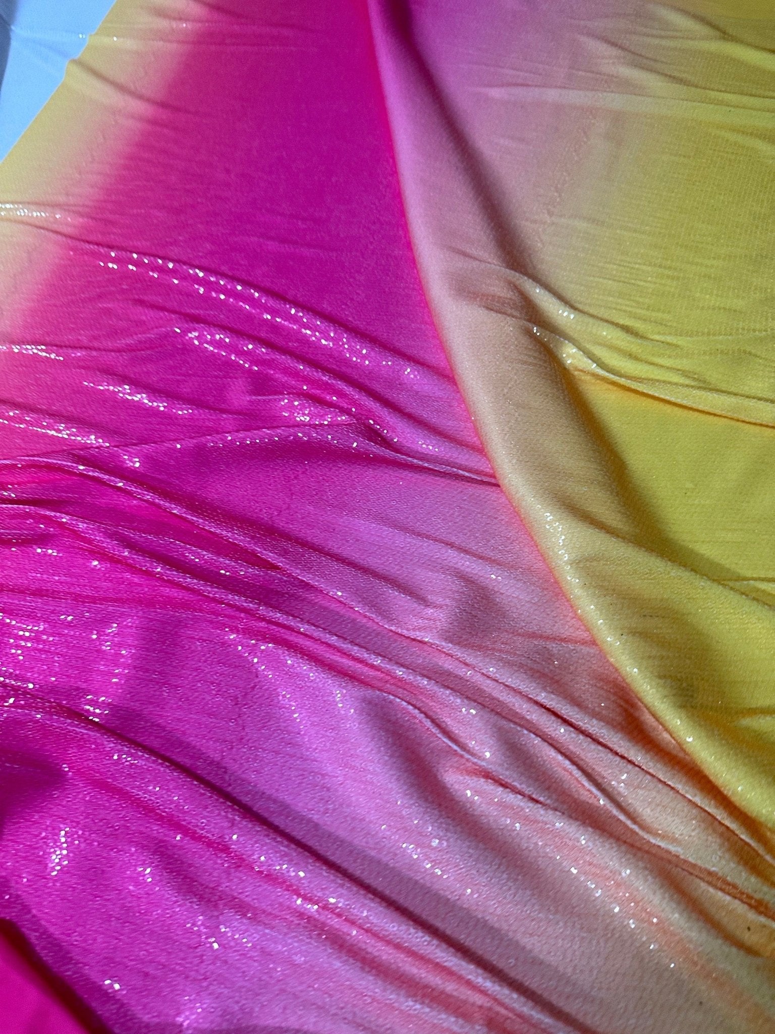 Ombre Effect Sequin Fabric, 2 - Way Stretch Sequin Fabric By The Yard - Whotex Online Fabric Store