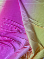 Ombre Effect Sequin Fabric, 2 - Way Stretch Sequin Fabric By The Yard - Whotex Online Fabric Store