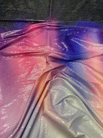 Ombre Gradient Sequin Fabric by the Metre - Whotex Fabrics London
