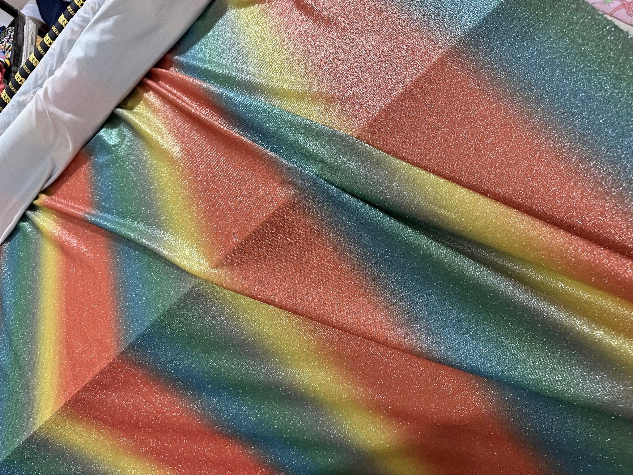 Ombre Pattern Lurex Fabric - Whotex