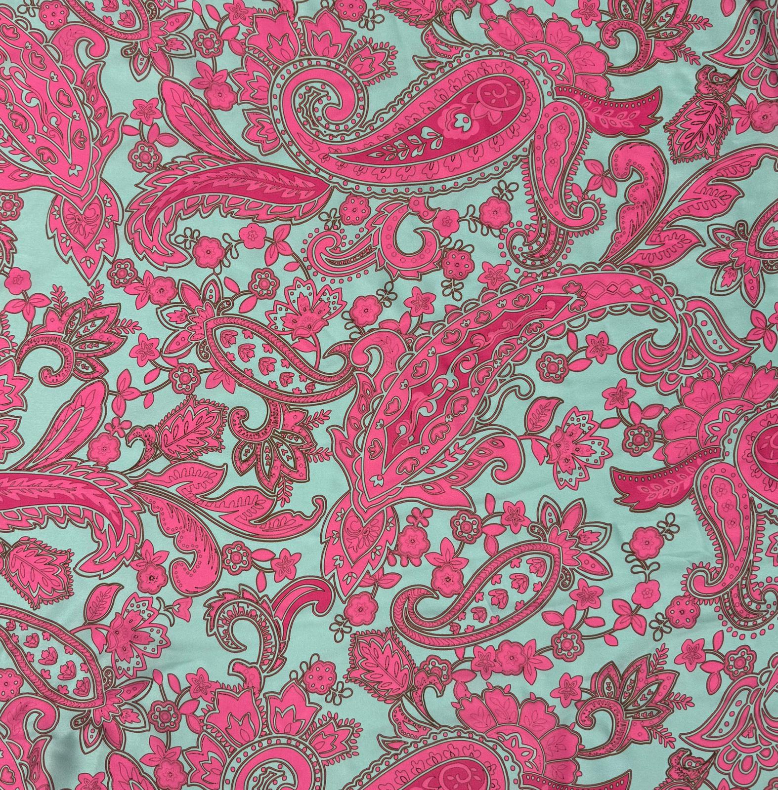 Paisley Pattern Fabric – Custom Printed Fabric, Choose Material by Metre - Whotex Fabrics London