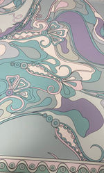 Pastel Abstract Swirl Print Fabric - Whotex Online Fabric Store