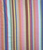 Pastel Multicolour Stripe Fabric by the Metre - Whotex Fabrics London