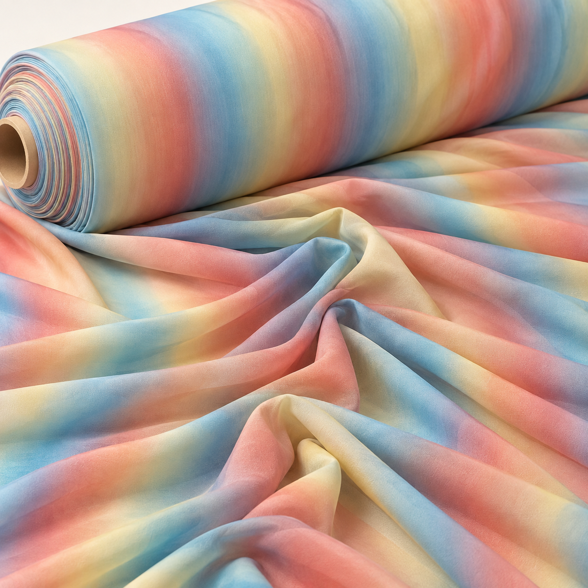 Pastel Ombre Fabric by the Metre - Whotex Fabrics London