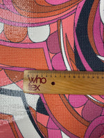 Pink Petal Sequin Fabric by the Metre - Whotex Fabrics London
