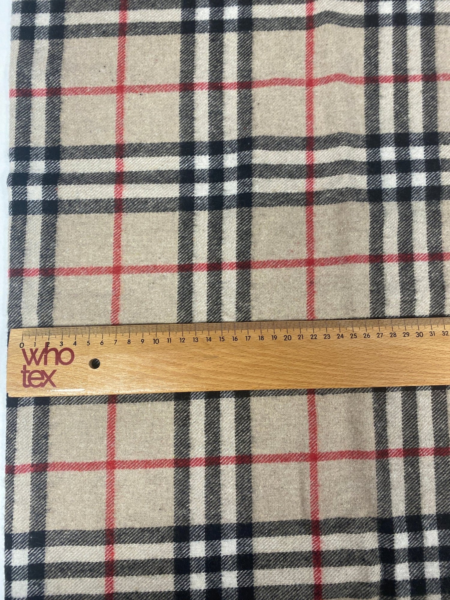 Plaid Woolen Fabric, Lumberjack Tartan Fabric, Beige Base - Whotex Online Fabric Store