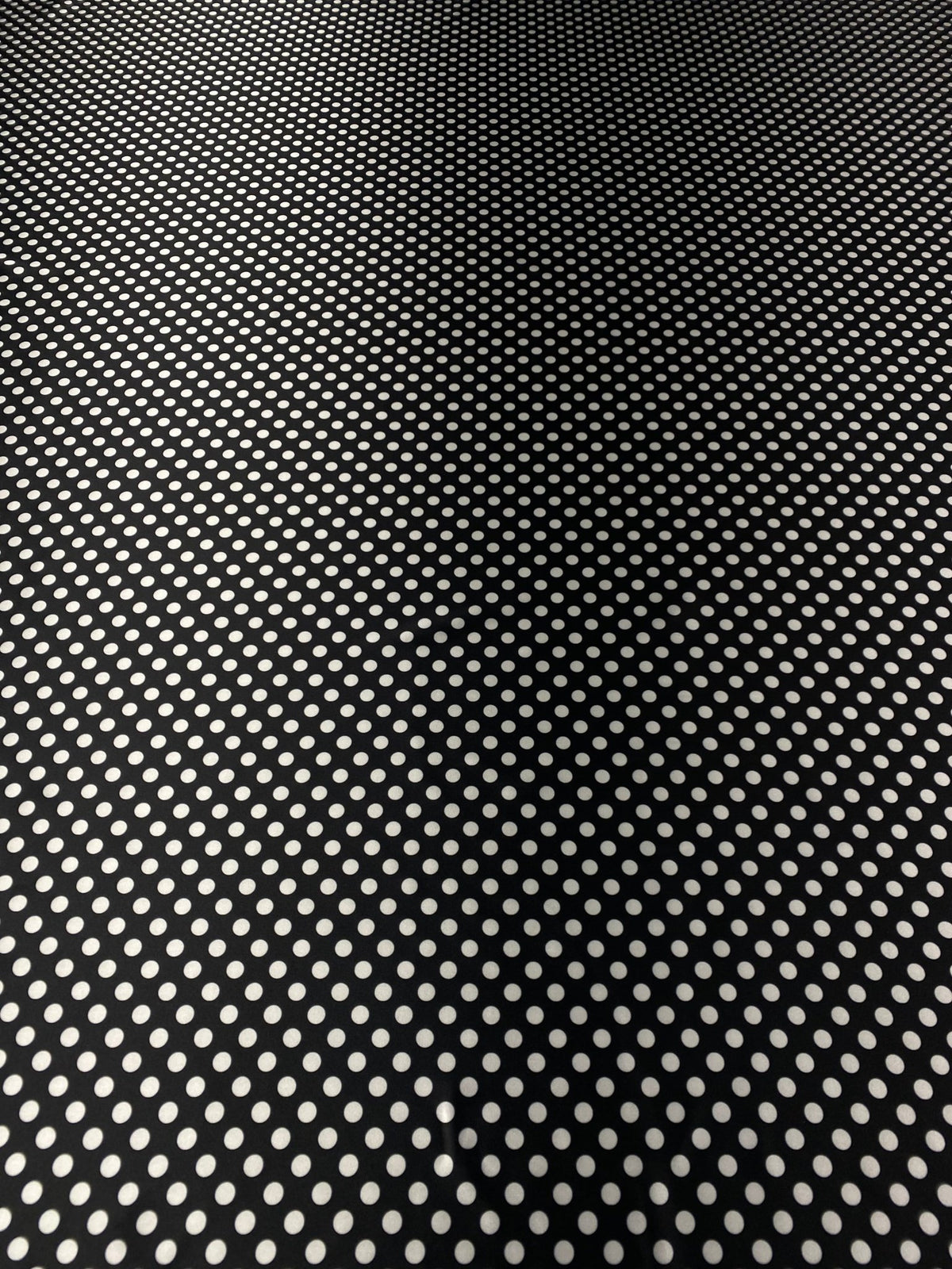 Polka Dot Lycra Satin Fabric by the Metre - Whotex Fabrics London