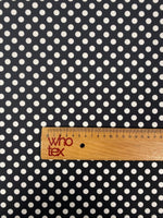 Polka Dot Lycra Stretch Fabric by the Metre - Whotex Fabrics London