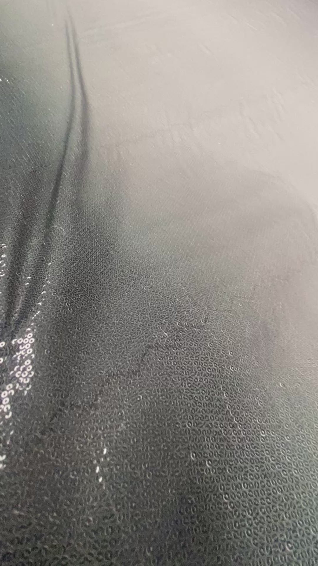 Black to White Ombre Sequin Fabric