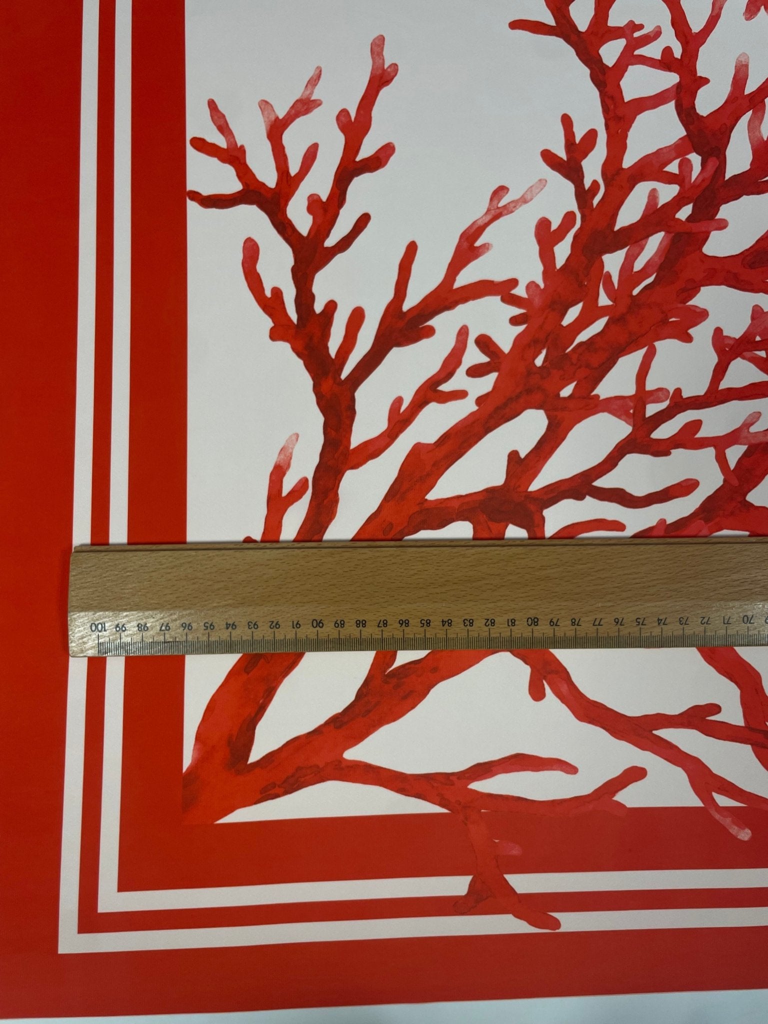 Red Coral Print Crepe Fabric by the Metre – Premium Dressmaking - Whotex Online Fabric Store