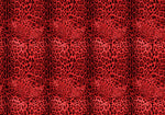 Red Leopard Sequin Fabric, 2 - Way Stretch Sequin Fabric By The Yard - Whotex Online Fabric Store