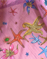 Sea Shell Pattern Chiffon Fabric, Sugar Chiffon Fabric - Whotex Online Fabric Store