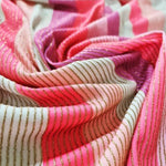 Shimmer Lurex Fabric, Striped Pattern Glitter 2 - Way Stretch - Whotex Online Fabric Store