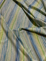 Shimmer Lurex Fabric, Striped Pattern Glitter 4 - Way Stretch - Whotex Online Fabric Store