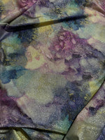 Shimmer Lurex Fabric, Tie dye Pattern Glitter 2 - Way Stretch - Whotex Online Fabric Store