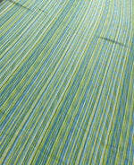 Shimmer Ottoman Fabric, Blue Green Striped 4 - Way Stretch - Whotex Online Fabric Store