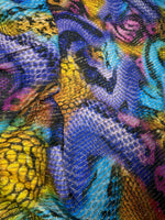 Shimmer Ottoman Fabric, Snake Skin Pattern 4 - Way Stretch - Whotex Online Fabric Store