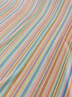 Shimmer Ottoman Fabric, Soft Color Striped 4 - Way Stretch - Whotex Online Fabric Store