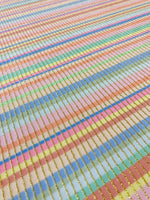 Shimmer Ottoman Fabric, Soft Color Striped 4 - Way Stretch - Whotex Online Fabric Store