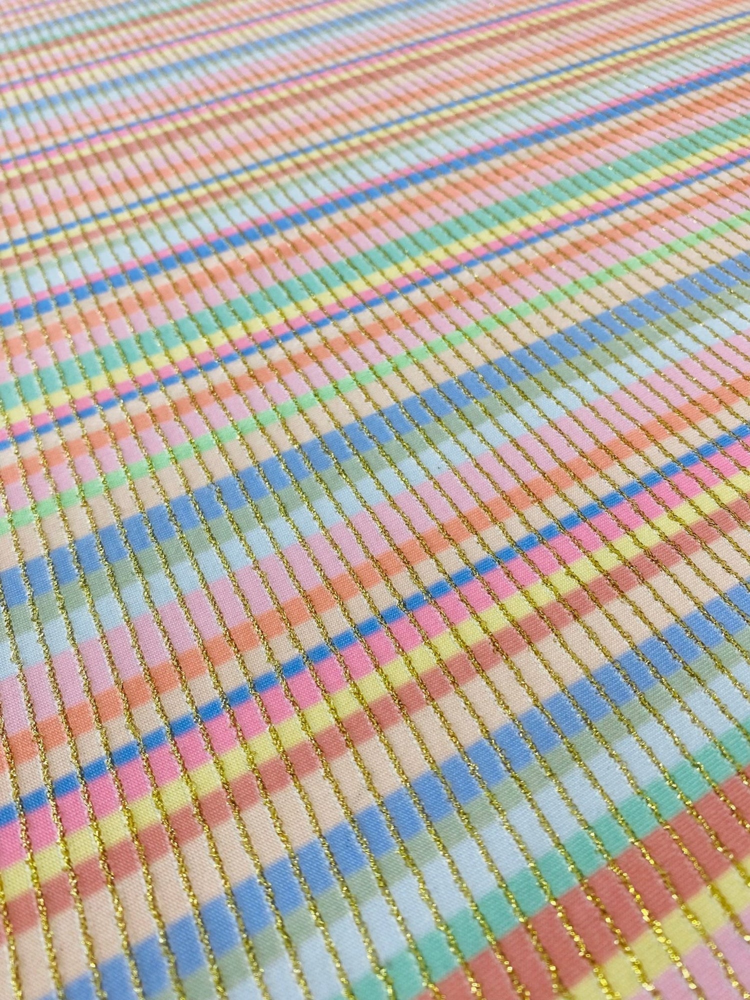 Shimmer Ottoman Fabric, Soft Color Striped 4 - Way Stretch - Whotex Online Fabric Store
